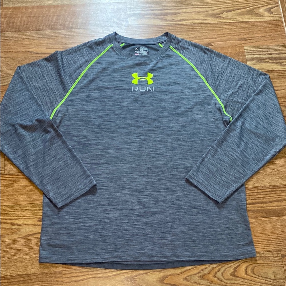 Under Armour Heat Gear Men's Gray Long Sleeve
